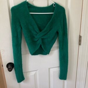 Green Aerie sweater